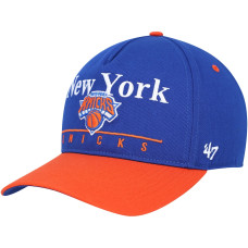 New York Knicks '47 Super Hitch Adjustable Hat - Blue/Orange