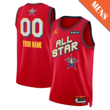 Men's Donovan Mitchell # 45 2025 NBA All-Star Game Swingman Player Red Jersey