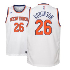 Youth 2018 NBA Draft Mitchell Robinson New York Knicks #26 Association White Jersey