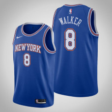 New York Knicks 2021 Kemba Walker Statement Edition Jersey Blue
