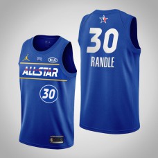 Men New York Knicks Julius Randle #30 2021 NBA All-Star Eastern Jersey Blue