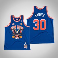 Julius Randle #30 Royal The Diplomats X New York Knicks Swingman Mitchell Ness Limited Jersey