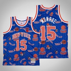 New York Knicks Earl Monroe #15 Blue Tear Up Pack Jersey