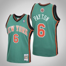 Men Knicks Elfrid Payton #6 Green 2006-07 Hardwood Classics Jersey