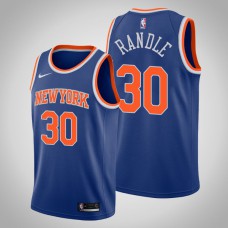 Men New York Knicks Julius Randle #30 Royal Icon Jersey