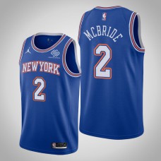 New York Knicks Miles McBride Statement Edition Jersey Blue