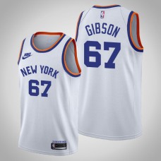 New York Knicks Taj Gibson Classic Edition 75th anniversary Jersey White