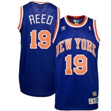 Willis Reed New York Knicks #19 Royal Blue Hardwood Classics Swingman Jersey