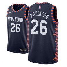 Youth NBA 2018-19 Mitchell Robinson New York Knicks #26 City Edition Navy Jersey